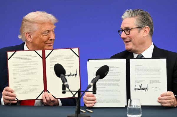 Donald Trump i Keir Starmer