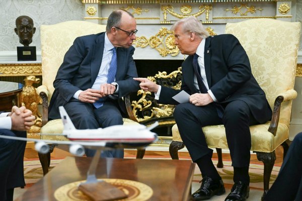 Donald Trump i Friedrich Merz