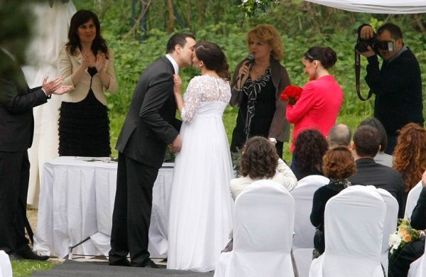 Vjenčanje Saše Sušeca i Zlate Muck