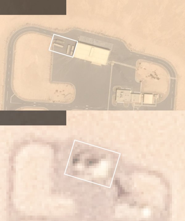 Vojna baza odmah izvan Al Ruwaisa u Ujedinjenim Arapskim Emiratima