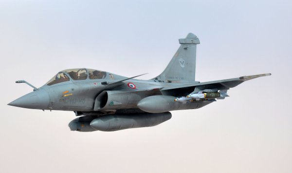 Francuski Rafale B tijekom misije iznad Malija