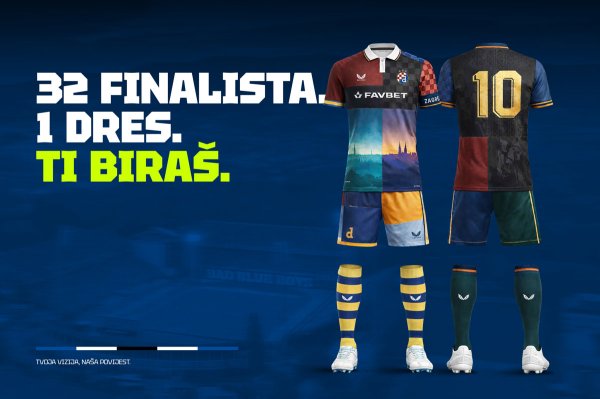 Dinamovi navijači dizajniraju dres za iduću sezonu: Ovo su finalisti