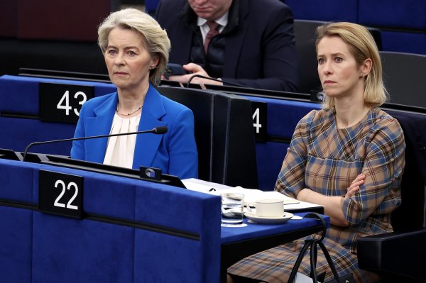 Ursula von der Leyen i Kaja Kallas