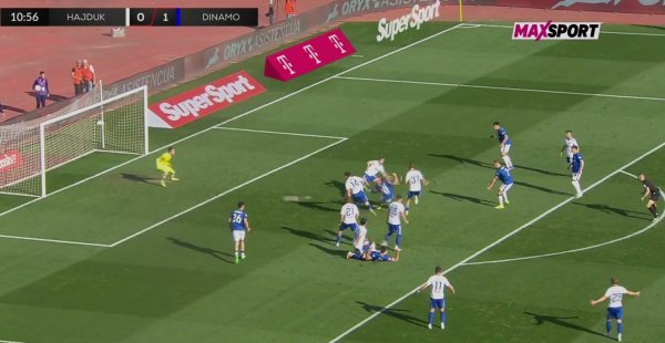 Novi šok na Poljudu! Pogledajte kako je Dinamo povećao prednost