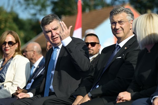 Zoran Milanović i Andrej Plenković