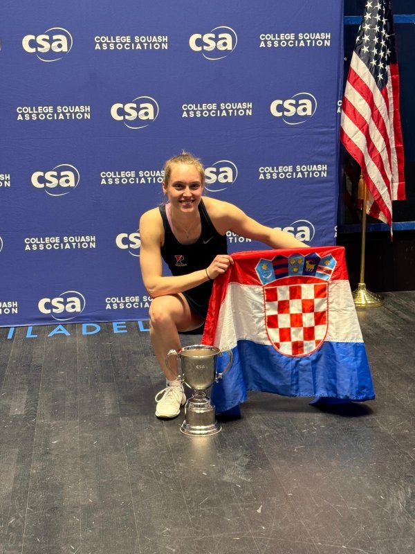 Hrvatica dio jednog od najvećih uspjeha u povijesti sveučilišnog squasha u SAD-u