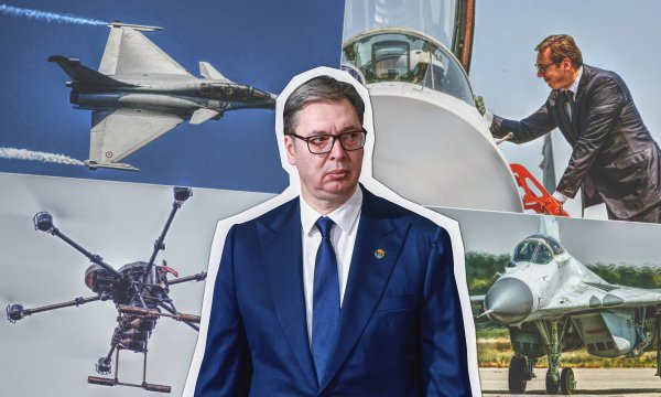 Aleksandar Vučić puno govori o ulaganju u vojsku i oružje - ilustracija