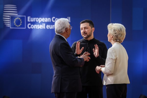 Antonio Costa, Volodimir Zelenski i Ursula von der Leyen