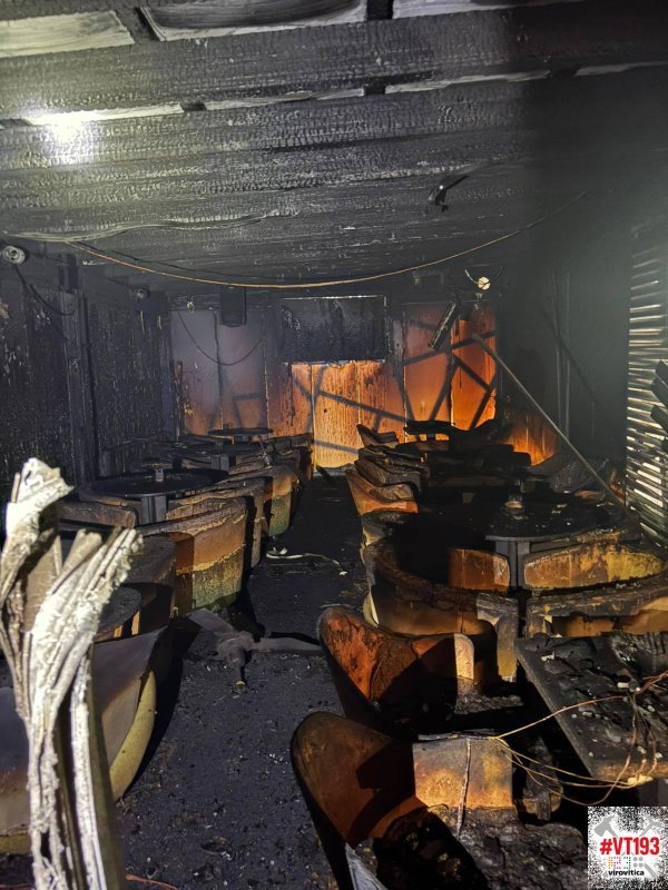 Izgorio kafić u centru Virovitice, policija kaže da je podmetnut