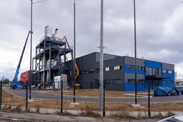 Tvornica za preradu litija - ilustracija