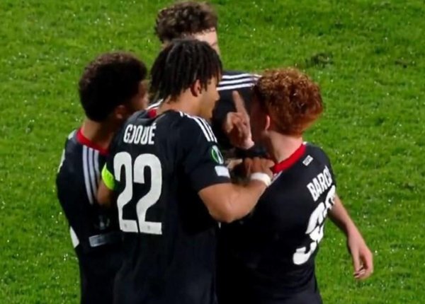 Žestok sukob igrača Strasbourga nakon što su pobijedili Rijeku