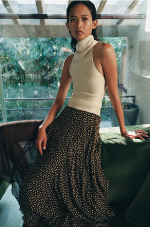 Zara suknja na točkice