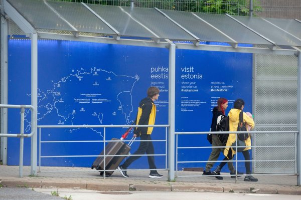 Granica između Rusije i Estonije u Narvi