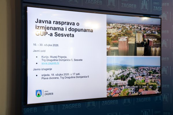 Predstavljanje GUP-a Sesvete