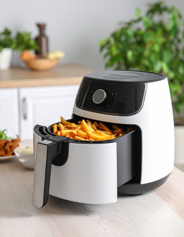 Friteza na vrući zrak korisna je poput pećnice i tave, a gdje se kuha, tu se i prlja