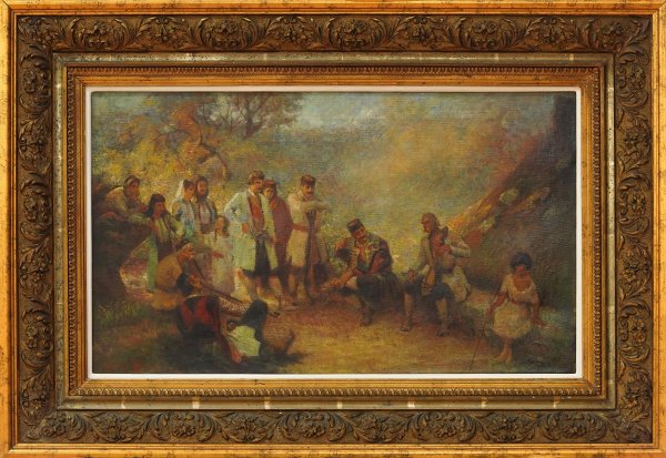 Bukovčev 'Crnogorski guslar' na aukciji u Esplanadi