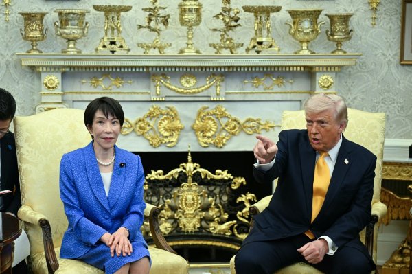 Donald Trump i Sanae Takaichi