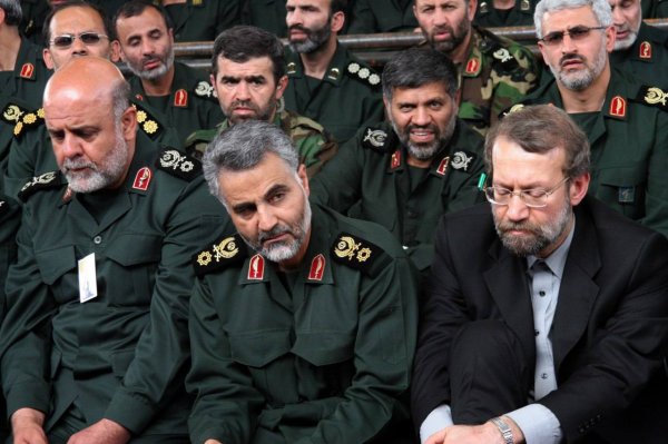 Kasem Soleimani  i Ali Laridžani