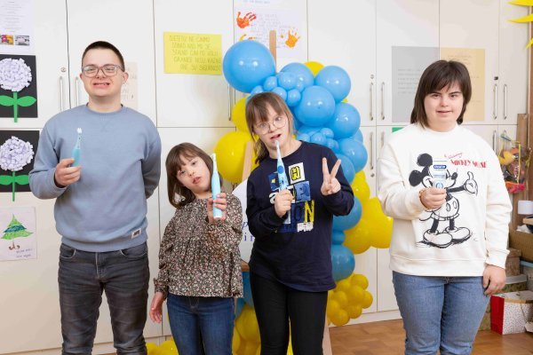 Štićenici udruge za sindrom Down - Zagreb