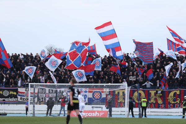 Evo što je Torcida pjevala nakon pobjede Hajduka nad Vukovarom