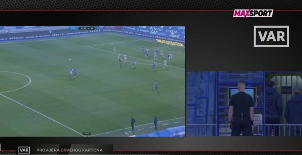 VAR se uključio, Erceg promijenio odluku: Pogledajte crveni karton na okršaju Lokomotive i Dinama