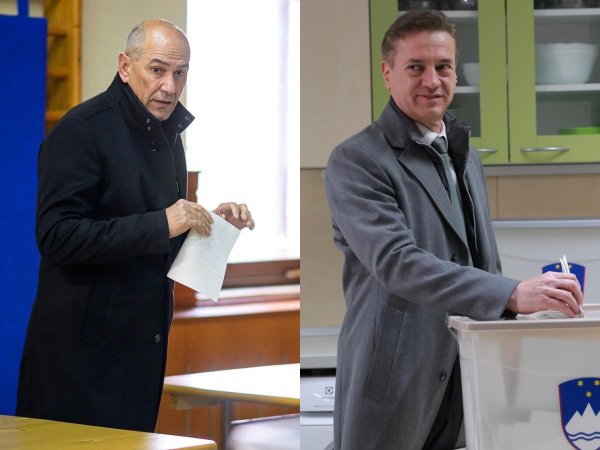 Janez Janša i Robert Golob