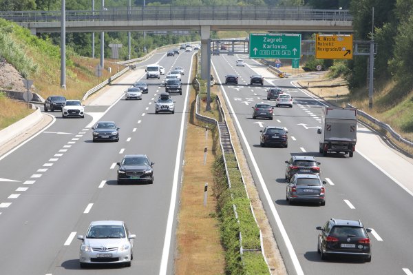 Prometne nesreće na A1 i A3, vozi se uz ograničenje brzine