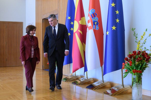 Zoran Milanović i Gordana Siljanovska-Davkova