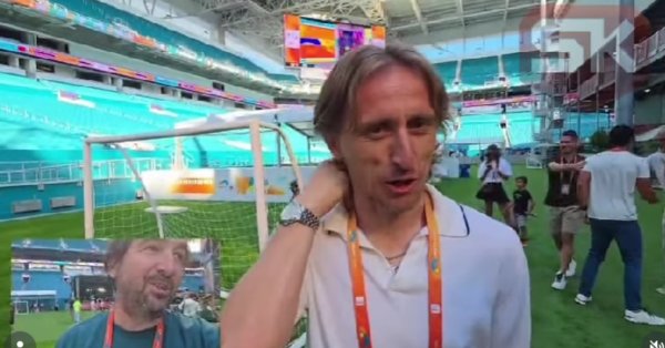 Srpski komentator u Americi ostao u nevjerici zbog Modrića: 'Molim te, ponovi to'