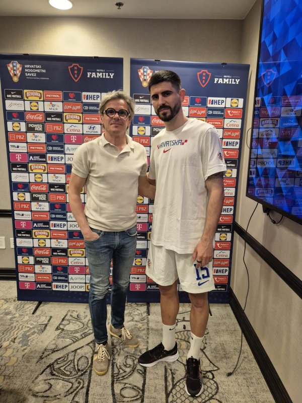 Novinar tportala Silvijo Škrlec s Martinom Erlićem