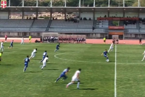 Srbi zabili nevjerojatan gol Englezima. Pogledajte majstoriju mladog napadača s centra