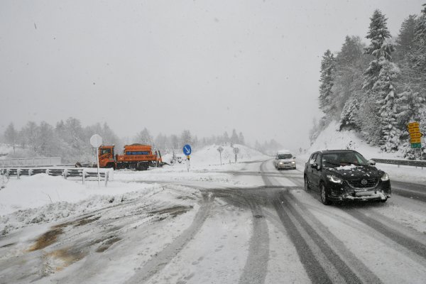 Snijeg u Gorskom kotaru