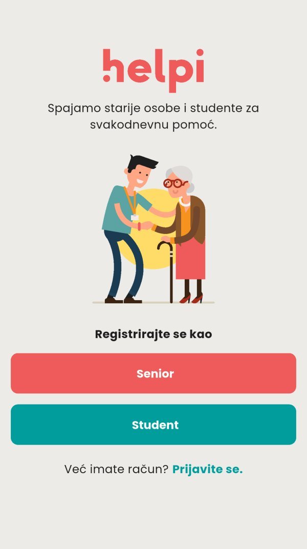 Helpi je u potrazi za seniorima kojima treba pomoć