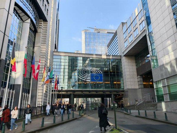 Europski parlament u Bruxellesu - Ilustracija