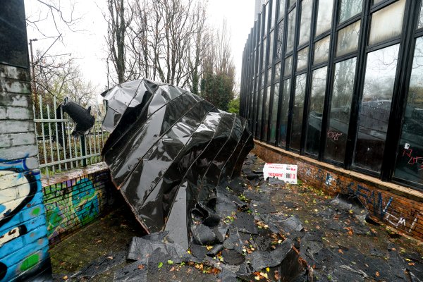 Cibona KC Dražen Petrović, šteta od vjetra, 27.3.2026.
