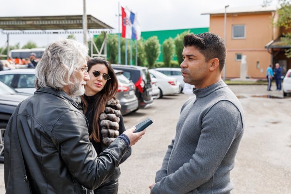 Eduardo da Silva prilikom posjeta memorijalnom turniru hrvatskih branitelja u Vukovaru, travanj 2025.