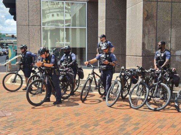 Policija je nadgledala prosvjednike, ali nije bilo potrebe za intervencijom