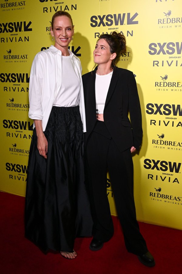 Uma Thurman i Vicky Jewson