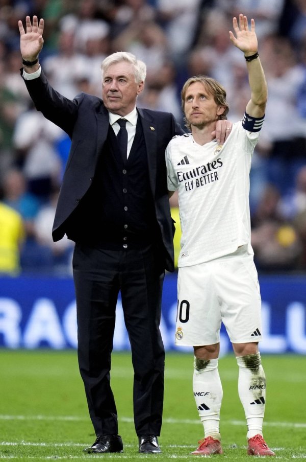 Ancelotti se na spomen Modrića odmah raznježio: 'On je poseban slučaj'