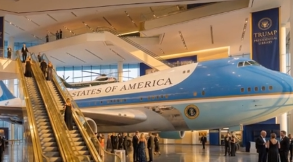 AI video Donalda Trumpa - screenshot