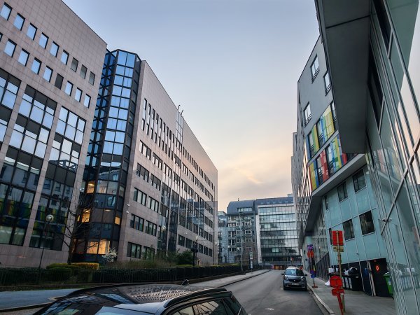 Bruxelles, prizor iz Europske četvrti, najmovi su skupi, dominiraju poslovni prostori i hoteli