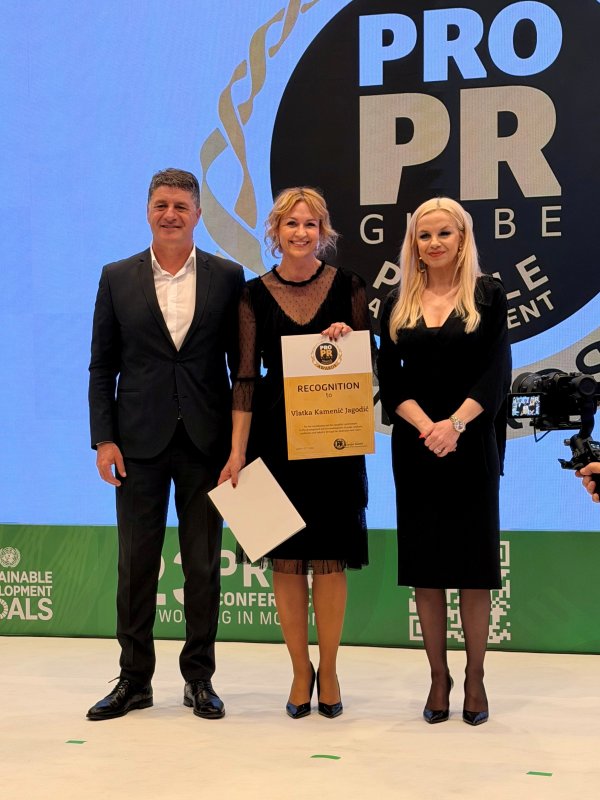 Vlatka Kamenić Jagodić iz Končara dobila međunarodno priznanje