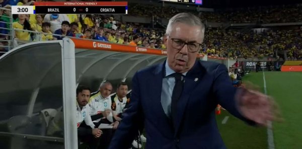 Pogledajte što je Ancelotti napravio na početku utakmice protiv Hrvatske