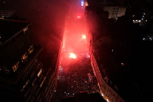 Sarajevo doček reprezentacije BiH nakon plasmana na SP 1.4.2026.