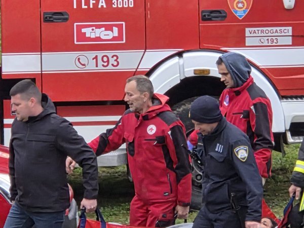 Spasilačka akcija u Savi kod Babine Grede