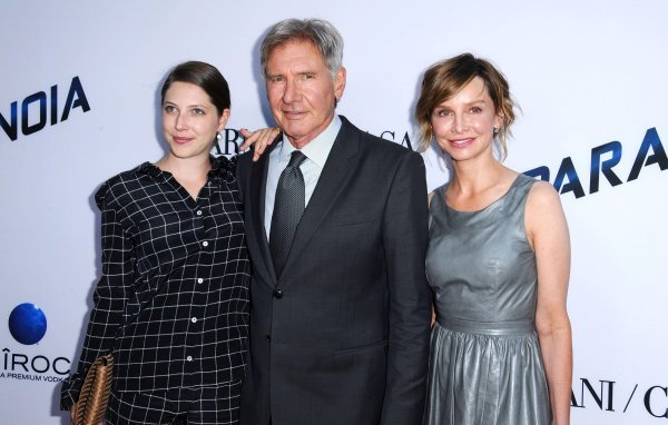 Georgia Ford, Harrison Ford i Calista Flockhart