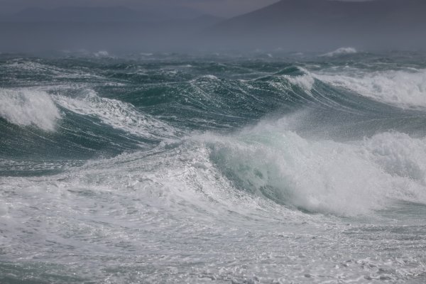 Ražanac: Jaka bura u Velebitskom kanalu
