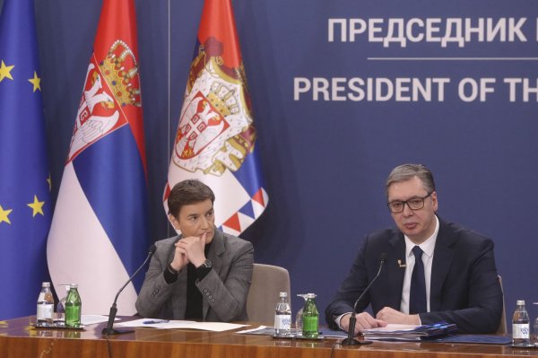 Ana Brnabić i Aleksandar Vučić