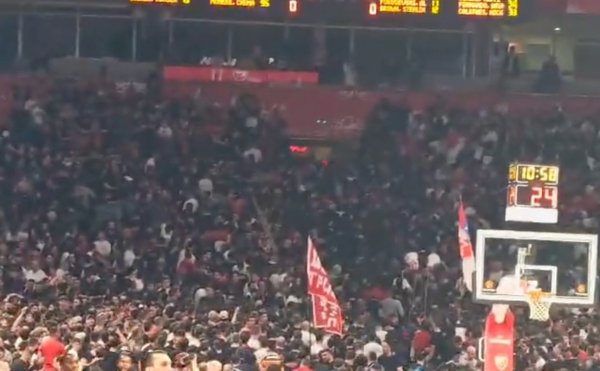 Kaos u Beogradu uoči derbija: Navijači se gađali petardama i sukobili s policijom