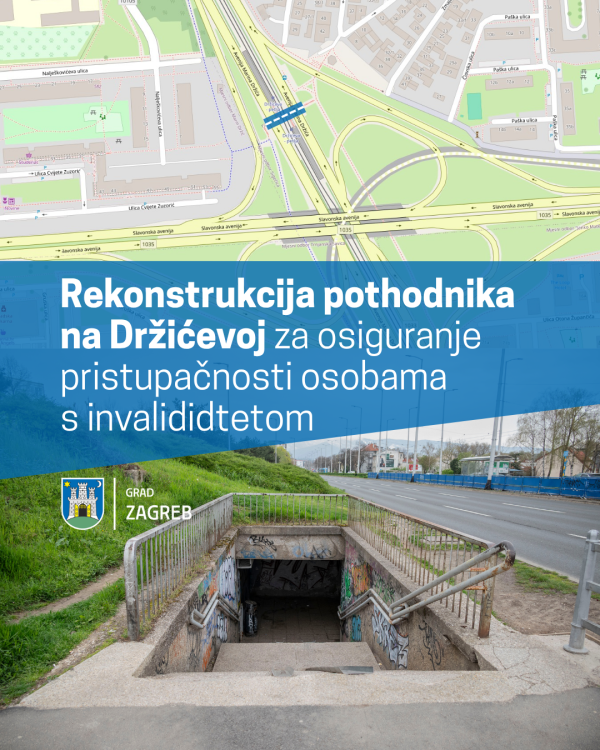 Iz Grada najavljuju da će to olakšati pristup osobama s invaliditetom